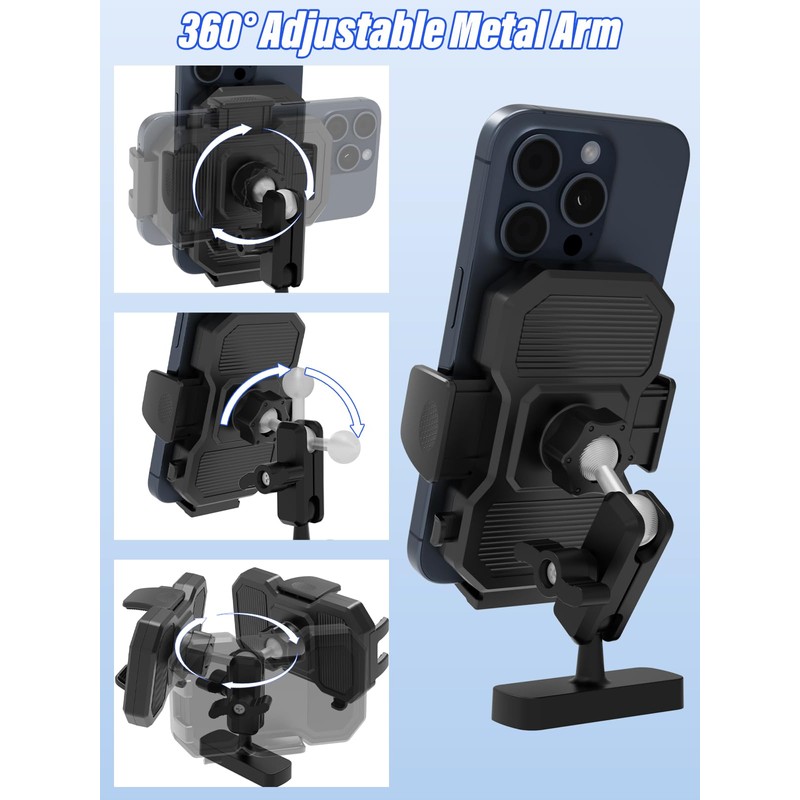LYFICCS Magnetic Phone Holder for Tractor/Forklift/Excavator
