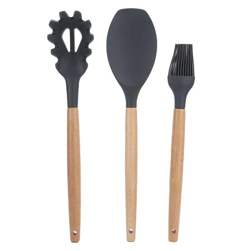 9Pcs set Silicone Kitchenware Kit NonStick Cooking Utensils Baking Tool