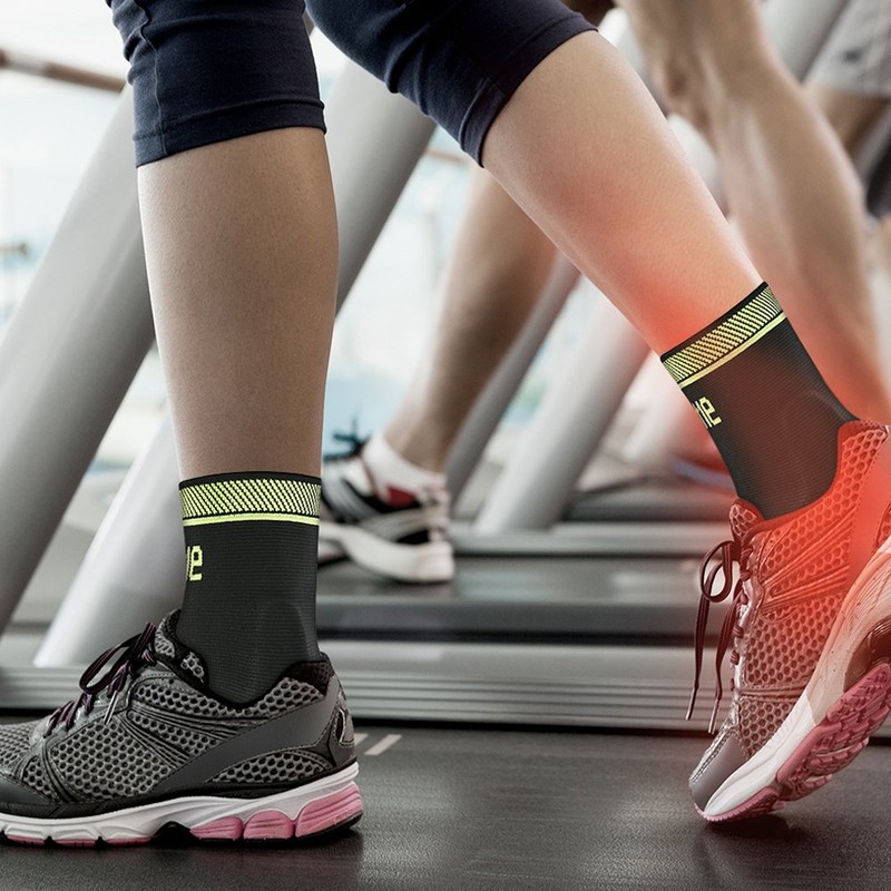 Protle Adjustable Foot Socks, Ankle Brace Compression Support Sleeve with