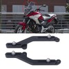 1 Pair Motorcycle Windshield Adjuster Replacement for NC750X 2021 Black