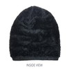 RockJock Mens Winter Knitted Slouch Beanie with R80 Thermal Insulation
