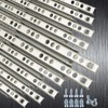 Stahlia Drawer Runners, Pack of 10, Stainless Steel, Height: 17