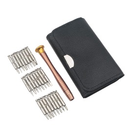Mini 25 in 1 Magnetic Suction Portable Wallet Type precision Screwdriver Set Mobile Phone Tablet Electronics Maintenance Tool, Professional and Practical, Compact and Portable