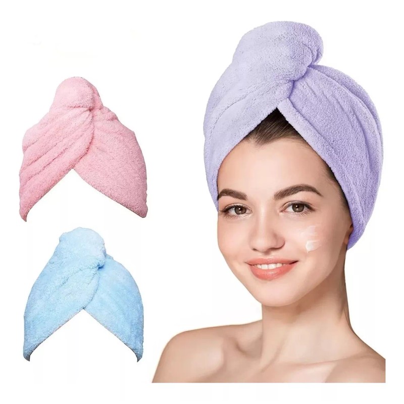Espinope Toallas De Microfibra De Rápido Secado Para Cabello 3
