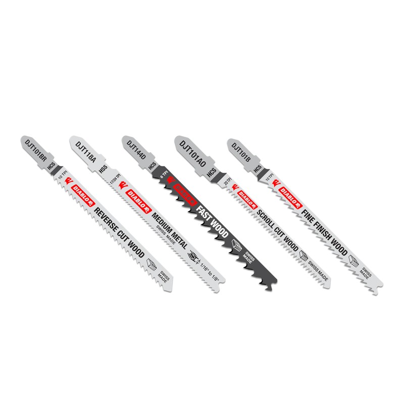 Diablo Jig Saw Blade Set for Wood & Metal -