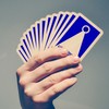 CornholeAce ACE Cornhole Inspired Poker Style Standard Playing Cards (Blue