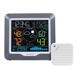 La Crosse Technology M73170 Wireless Color Weather Station and Barometric Pressure with 36-Hr Historical Graph
