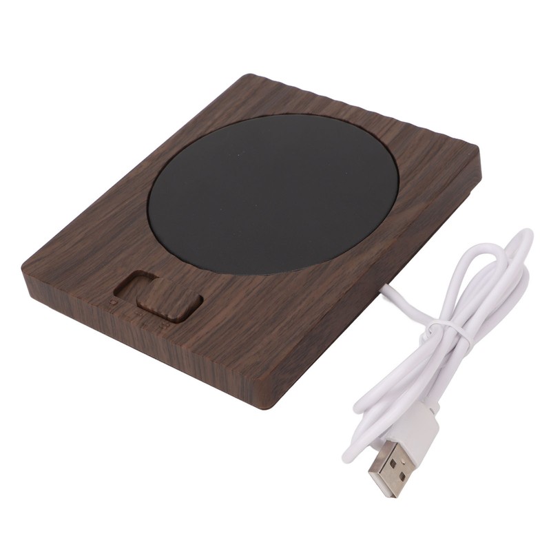 Cup Warmer Electric USB 2 Levels Temperature Adjustable Cup Warmer