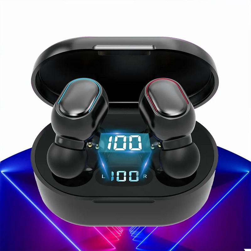Bluetooth Earbuds Stereo Sound Noise Reduction Wireless Sports Earphones with