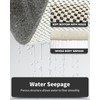 MontVoo Non-Slip Bathtub Mat, 17x 30 Inch, Shower Mats for