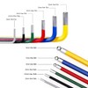 6PCS Aluminium Alloy Colorful Corrosion Resistance Bike Internal Hex Wrench