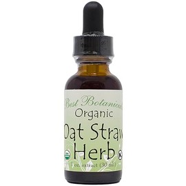Best Botanicals Organic Oat Straw Herb Extract 1 oz.