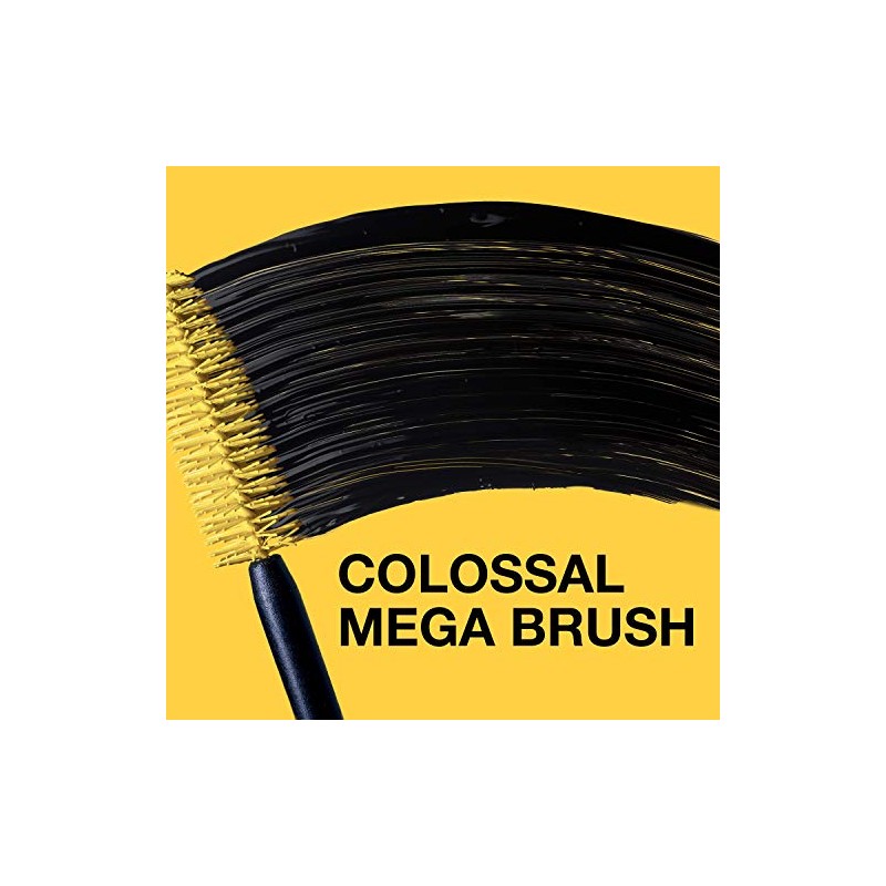 Maybelline Volum' Express Colossal Washable Mascara Makeup, Volumizing, Classic Black,