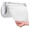 simpletome Paper Towel Holder Under Cabinet or Wall Mount ONE