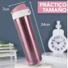 J.H COMPANY Termo De Acero Inoxidable Doble Seguro Antiderrame 500