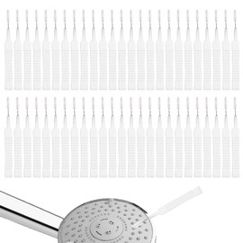NQEUEPN 50pcs Shower Head Cleaning Brushes, Multipurpose Shower Head Cleaner Tool Gap Hole Anti-Clogging Cleaning Brush Crevice Tiny Brush for Small Hole Nozzle Gaps Household Bathroom