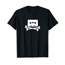 The Pirate Bay Tape Logo T-Shirt, black