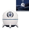 Space Capsule Humidifier Quiet Cool Mist Humidifier 220ML USB Desktop