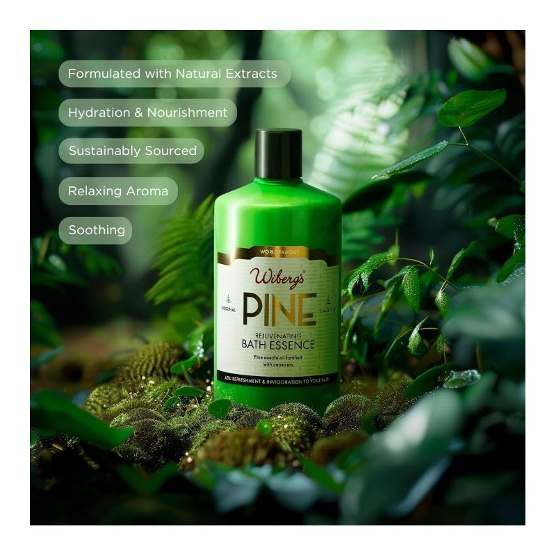 Pine Bath Essence with Essential Oils | 500ml