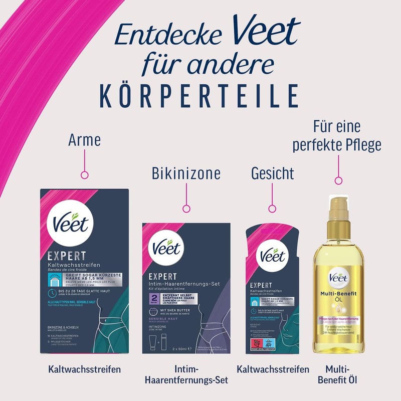 Veet Expert Intimate Hair Removal Set - Pack of 2