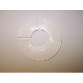 Clothing Rack Rod Blank Round Dividers 6 NEW Blank Round Size Dividers for Retail Clothing Racks for Clothes Stores or Home - 6 Pcs Round Size Rack Dividers Box