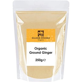 Organic Ginger Ground 250g by Manor Springs Organic