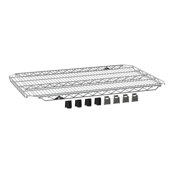 METRO EZA-2448NC Super Erecta EZ-ADD Wire Shelf, Chrome, 24" x