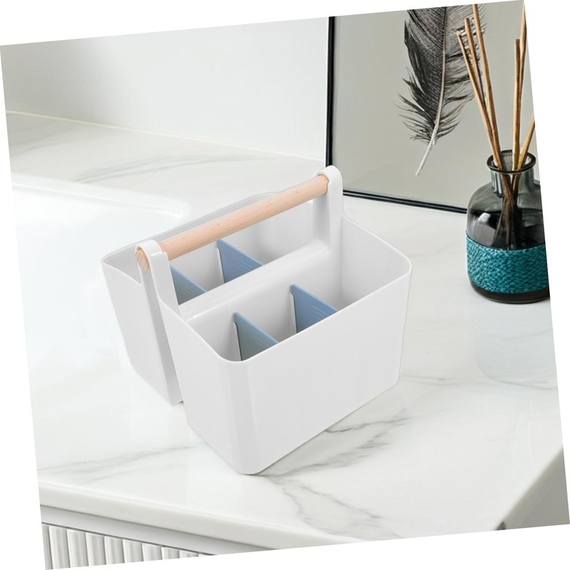 Ciieeo Portable Pen Storage Box with Handle Multi Functional Organizer