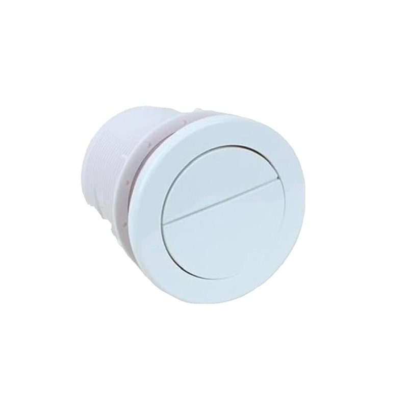 Housler® White Pneumatic Toilet Cistern Tank Dual Push Button