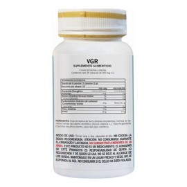 Suplemento Alimenticio Vgr 30 Capsulas 500 Mg Cu Sin Sabor                                                                                            