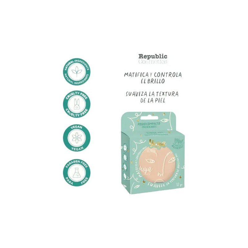 Yuya Polvo Compacto Matificante Tonos A Elegir 100 Original