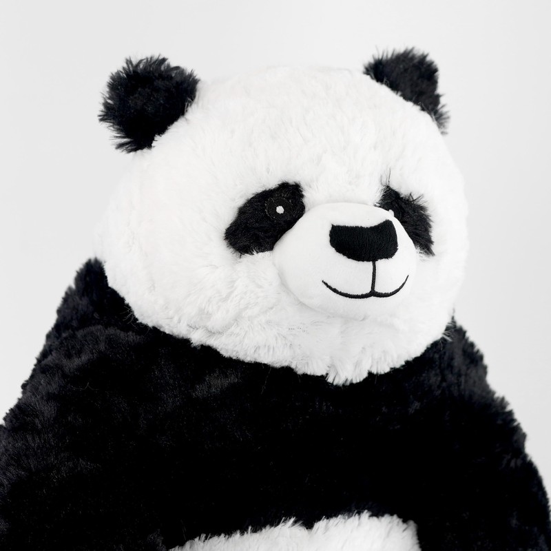 Large 22" Soft Plush Sitting Panda Bear Toy White &