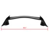 Rear Trunk Car Spoiler Wing ABS Matte Black Replacement for