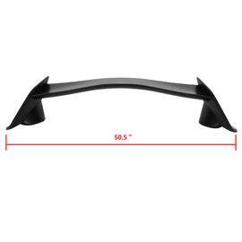 Rear Trunk Car Spoiler Wing ABS Matte Black Replacement for Honda Civic 2016-2021
