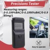 Snblzhef Portable Breathalyzer High Precisions Tester with Voice Prompt Reusable