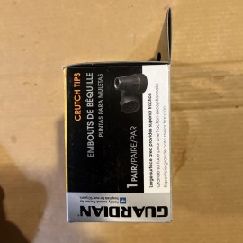 GUARDIAN Crutch Tips 1 Pair New In Box