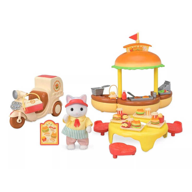 Calico Critters Sylvanian Families Calico Critters Hamburger Stand