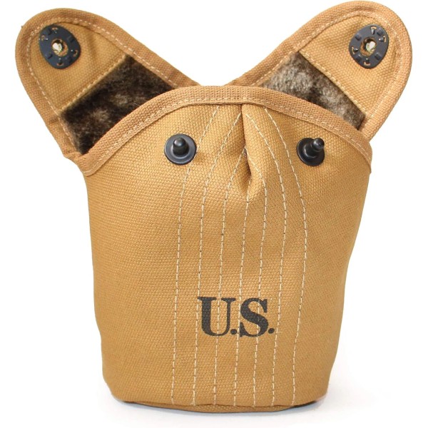 WW2 WWII US ARMY M1910 Canteen Cover Khaki 1QT