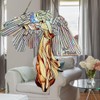 Angel Ornament Window Panel Hanging Angel Suncatcher Home Decoration