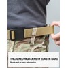 Papaanils Mens Nylon Stretch Web Belts, Mens Casual Belt for