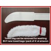 toe towel 4 bags DOES NOT include plastic handle