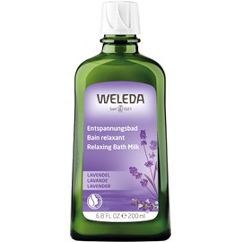 WELEDA WELEDA Organic Lavender Relaxing Bath, Natural Cosmetics Health Bath with Real Lavender Oil to Calm the Senses and Promote Good Sleep (1 x 200 ml)