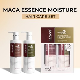 Karseell Juego de champú y acondicionador de tratamiento capilar con colágeno para cabello seco dañado, todo tipo de cabello, 16.9 floz + 16.9 floz