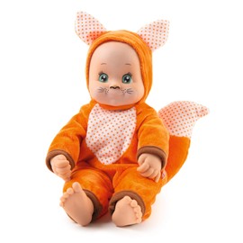 Smoby 210123 Minikiss Animals Cuddly Fox Kissing Doll, Cuddly Doll, for Children from 12 Months