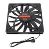 140mm 4 Pin PWM Case Fan Ultra Thin 15mm 1100RPM