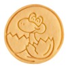 Tescoma 630859 Delicia Cookie Cutter with Dinosaur Stamp Plastic