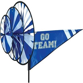 Premier 22151 Triple Spinner with Go Team Label, 33 by 27-Inch, Blue