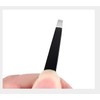 Mini Tweezers Set, Slant Tip & Point Tip, Beauty for