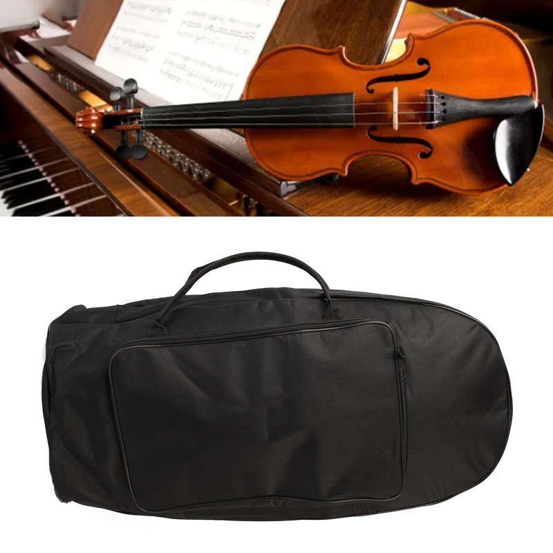 Trombone Storage Backpack Multifunctional Waterproof Oxford Cloth Trombone Gig Bag