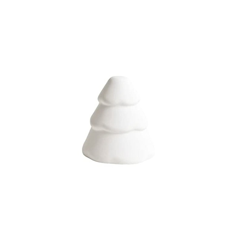 Cooee Design Snowy 10 cm White Ceramic Christmas Tree Christmas